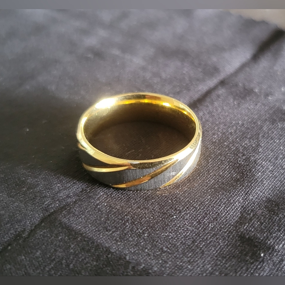 Men's Gold Plated Ring